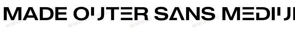 MADE Outer Sans Medium PERSONAL USE字体转换